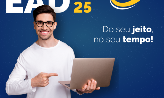 Inscrições abertas para o vestibular EAD 2025-1º semestre