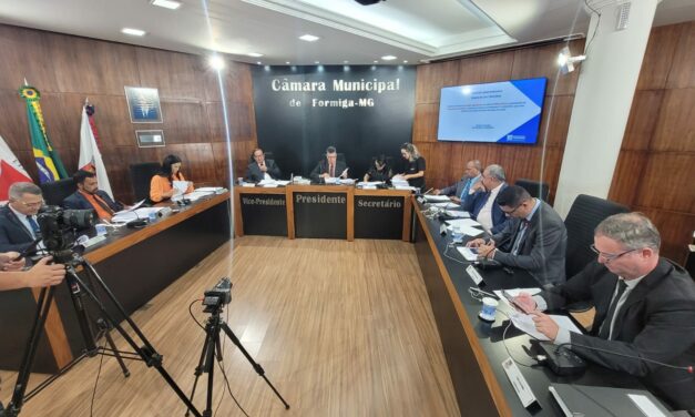 Diversos Projetos de Lei são aprovados durante reunião da Câmara Municipal de Formiga