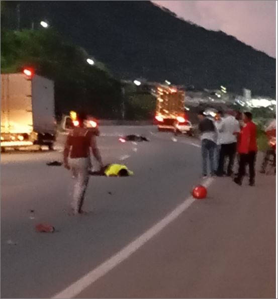 Mulher sofre trauma grave em face após colisão na BR 262 em Pará de Minas