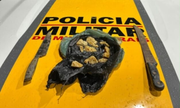 Suspeitos de tráfico são presos durante abordagem em Lagoa da Prata