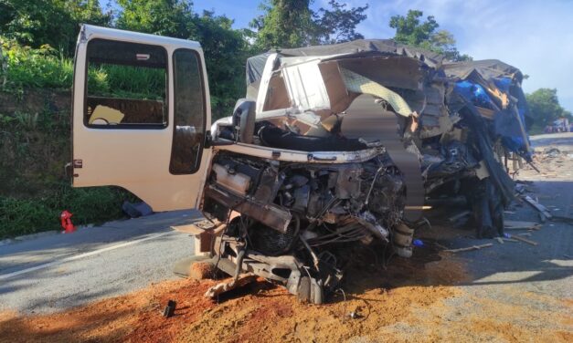 Motorista de caminhão morre em acidente próximo ao Café dos Motoristas