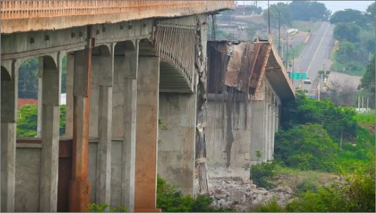 Queda de ponte: Marinha suspende busca subaquática no Rio Tocantins