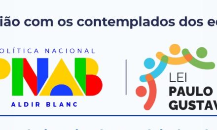 Cultura realizará reunião com contemplados dos Editais PNAB e Lei Paulo Gustavo em Formiga