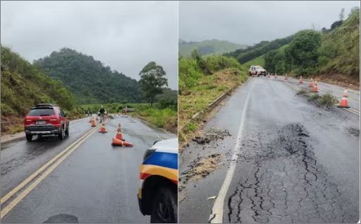 Trechos de três rodovias que ligam MG a SP e RJ estão interditados desde dezembro; veja desvios