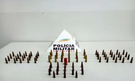 PM apreende quase 80 munições em Nova Serrana