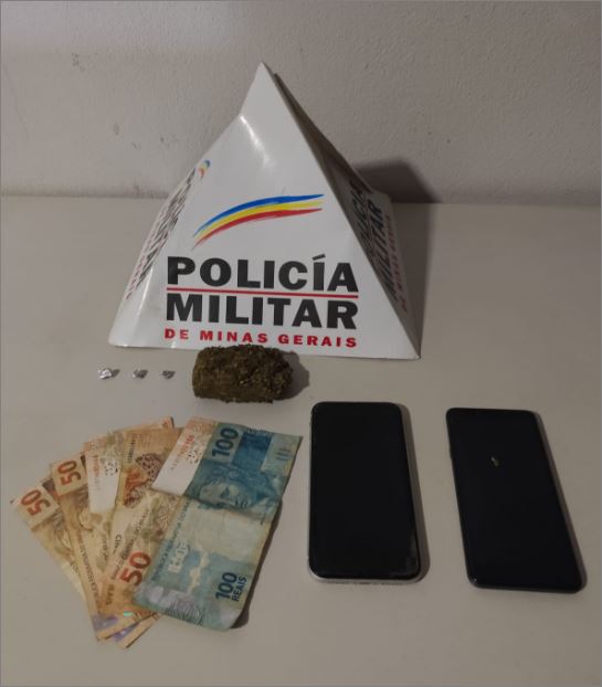 Em Formiga: Polícia Militar realiza apreensão de drogas em Ponte Vila