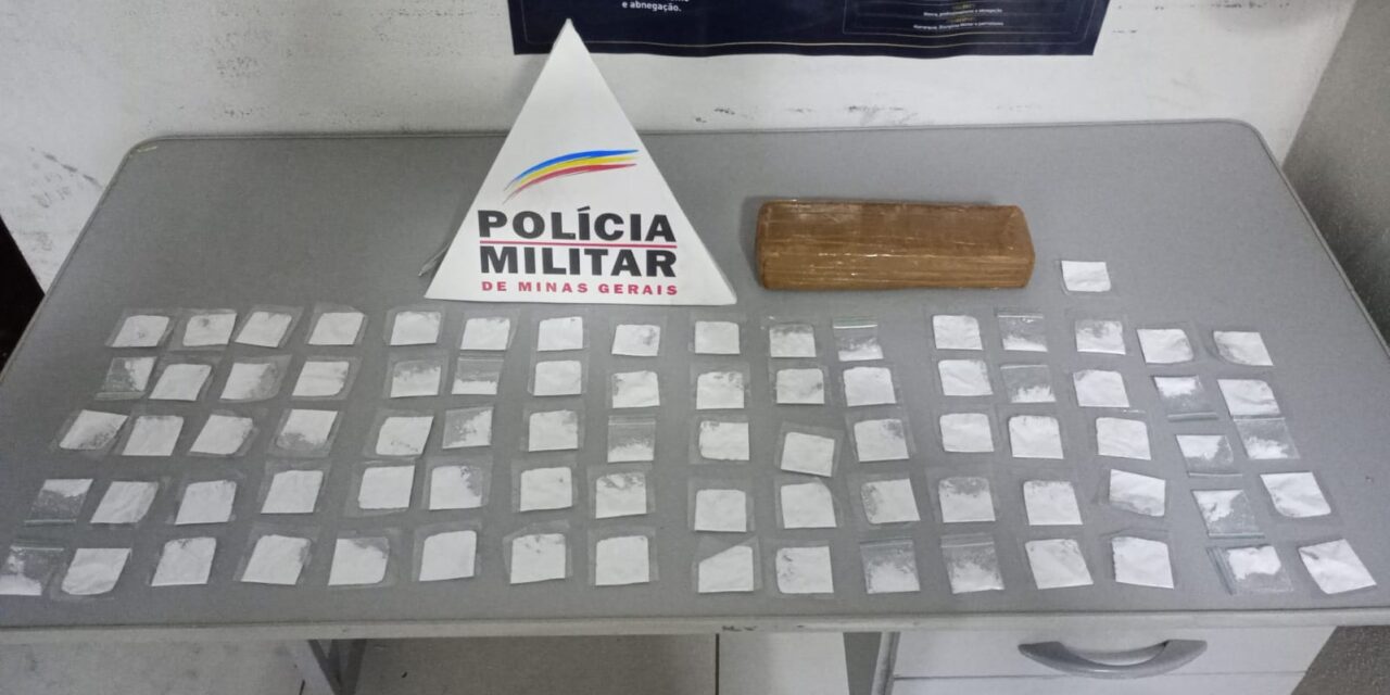 Formiga: mulher é presa por tráfico de drogas e receptação de produtos furtados no bairro Souza e Silva