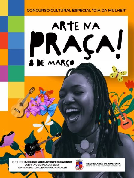 Prefeitura de Formiga anuncia início das votações para escolher o artista do ‘Arte na Praça