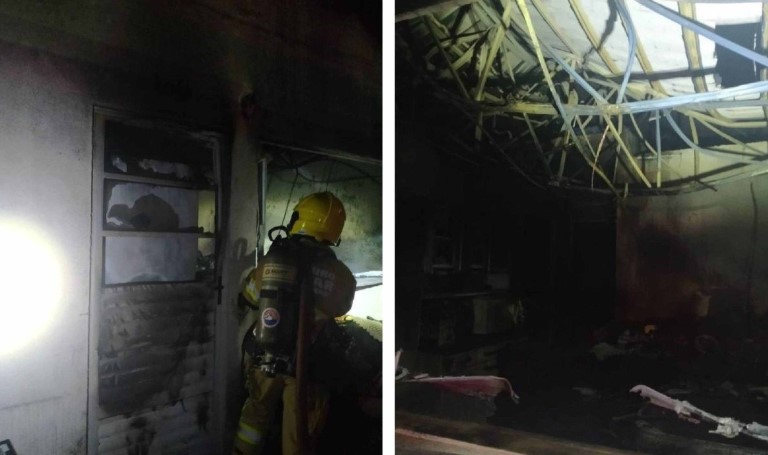 Briga de casal termina com casa incendiada em Uberlândia