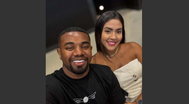 Davi Brito comemora um mês de namoro com cirurgiã-dentista e se declara: ‘Melhor presente’