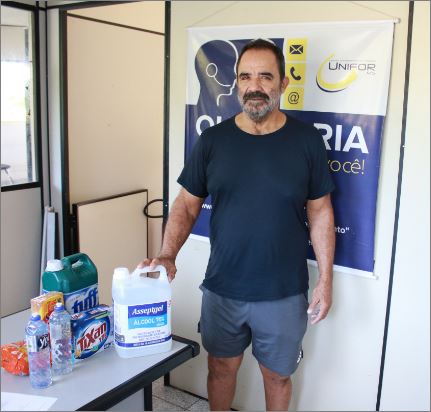 Doação-Obras Sociais do bairro Nossa Senhora Aparecida