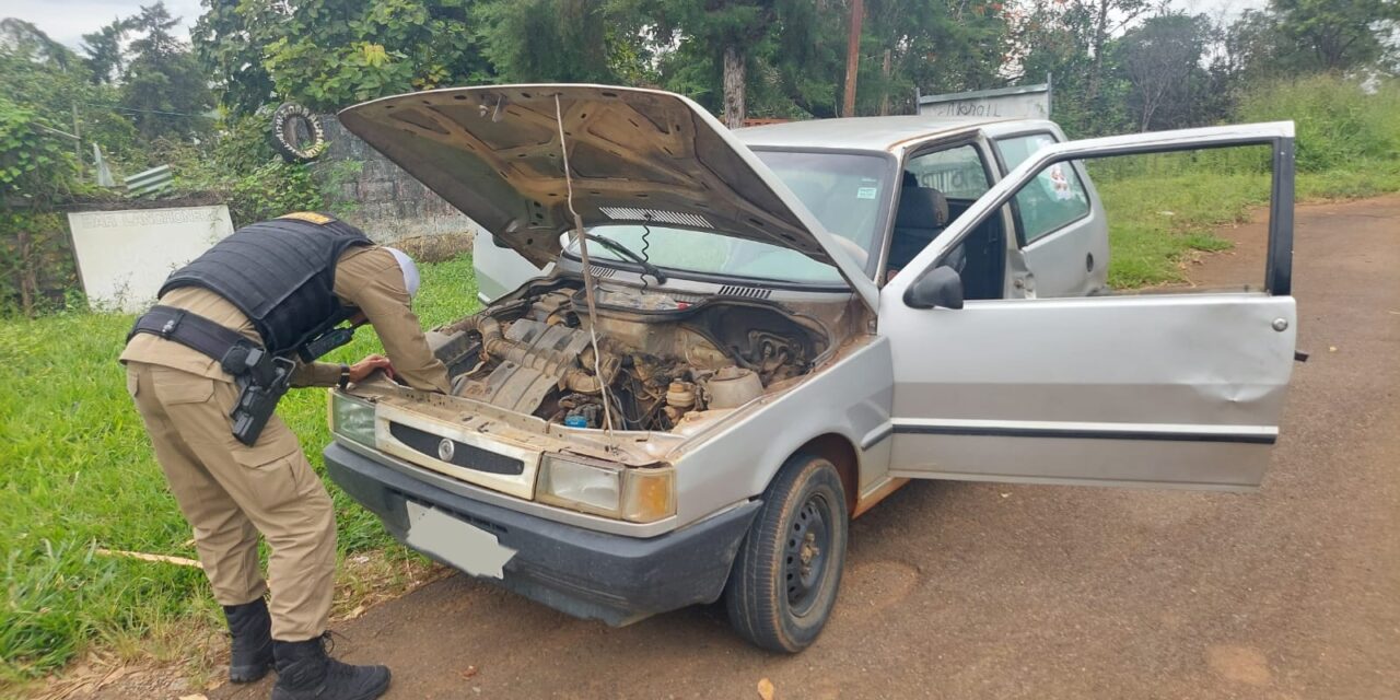 Polícia apreende veículo com chassi suprimido e placas adulteradas durante operação em Furnastur
