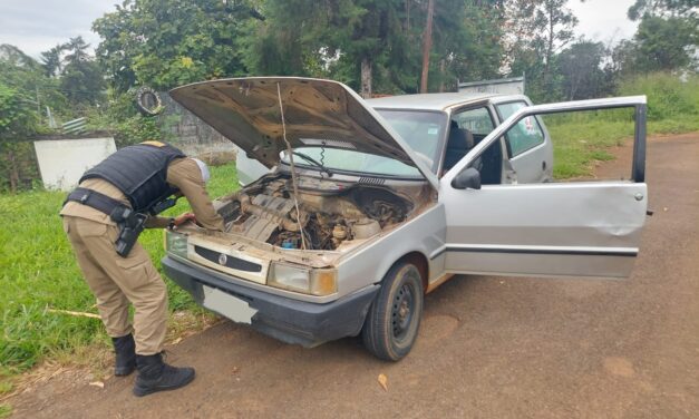 Polícia apreende veículo com chassi suprimido e placas adulteradas durante operação em Furnastur