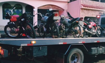 Quatro motos são apreendidas durante operação policial em Formiga
