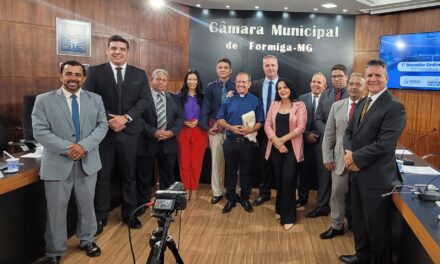 Câmara Municipal de Formiga realiza 1ª Reunião Ordinária da 20ª Legislatura