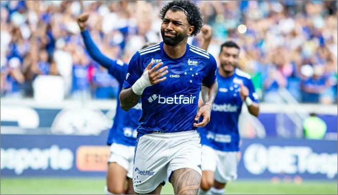 Gabigol prometeu meta de gols no Brasileirão a dono da SAF do Cruzeiro