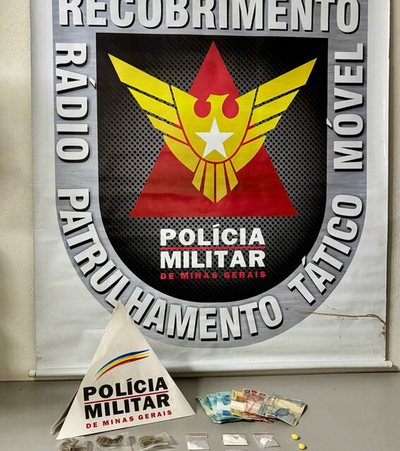 Polícia Militar prende quatro indivíduos por tráfico de drogas no bairro Novo Horizonte, em Formiga