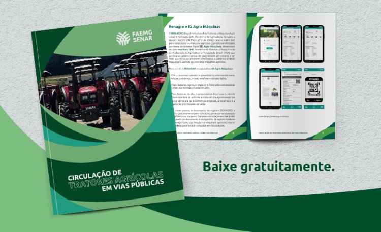 Apoio ao agro mineiro: Faemg Senar lança cartilhas para produtores rurais  