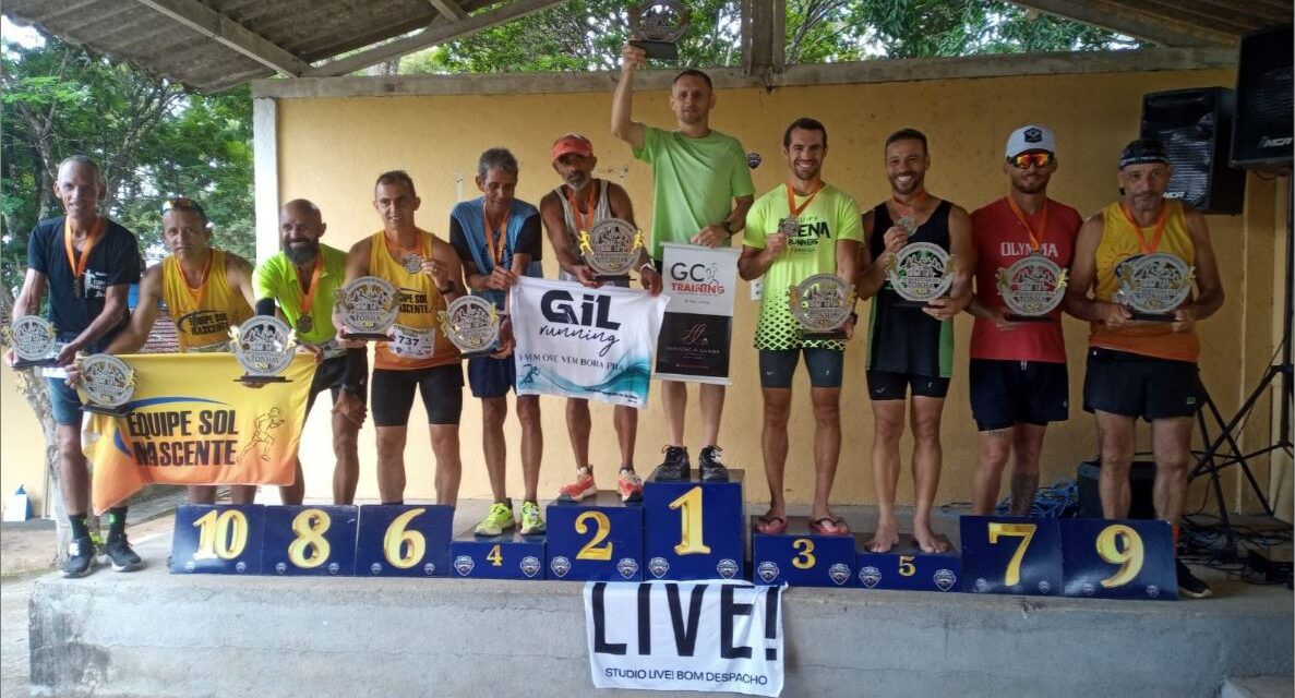 Atletas de Formiga representam a cidade na 1ª Maratona de Santo Antônio do Monte e conquistam pódios