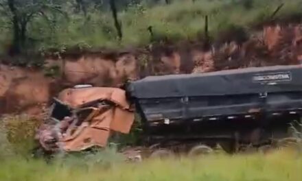 Mais um acidente com vítima fatal é registrado na BR-354, próximo à entrada da Serrinha