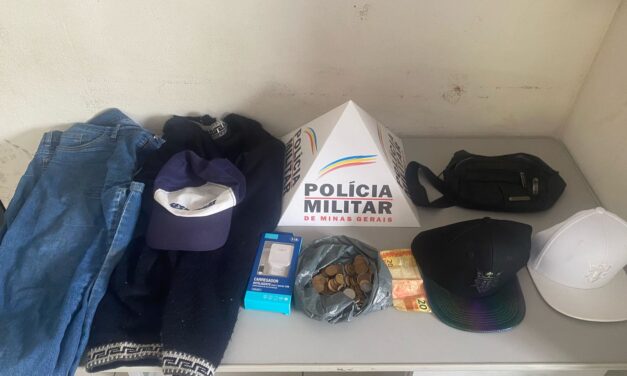 Homem é preso após tentativas de furto em lojas no Centro de Formiga