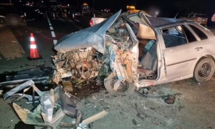Quatro pessoas morrem e uma fica em estado grave em acidente na MG-050 após festa de aniversário