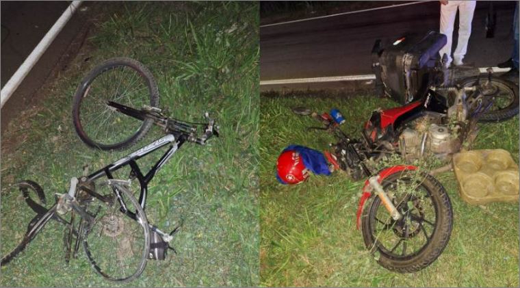 Ciclista morre após ser atingido por moto na MG-050, em Itaúna