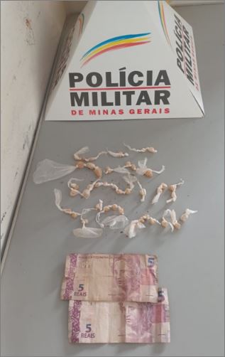 Polícia Militar apreende dois suspeitos por tráfico de drogas em Formiga