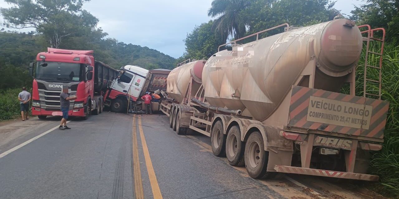 Mais um acidente ocorre na BR-354 nesta quarta-feira