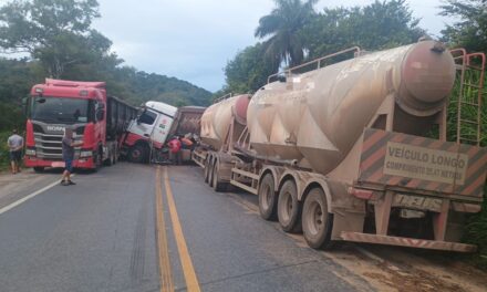 Mais um acidente ocorre na BR-354 nesta quarta-feira