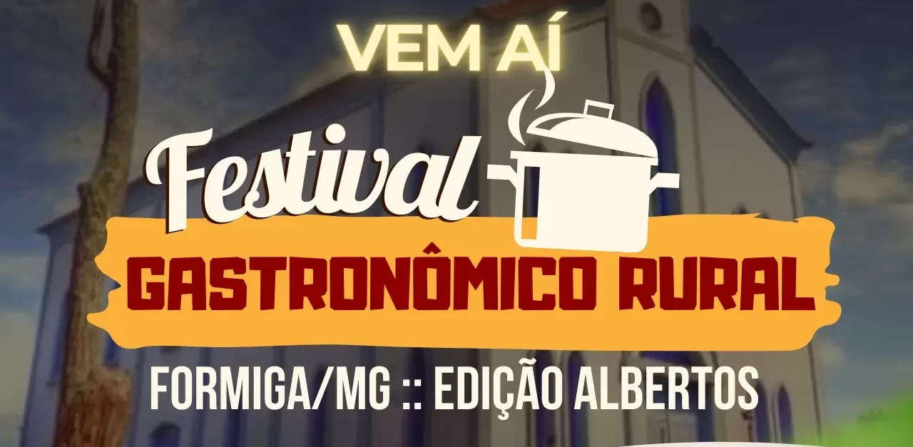 Festival Gastronômico ocorrerá dia 3 de maio, na comunidade de Albertos