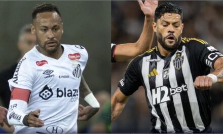 Em duelo Neymar x Hulk, Atlético e Santos brigam por primeira vitória no Brasileirão