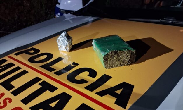 Motorista de aplicativo é preso em flagrante com drogas na BR-354, em Formiga