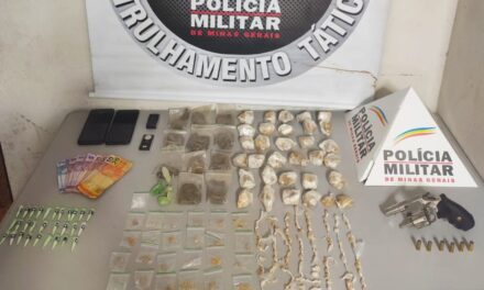 Polícia Militar desmantela ponto de tráfico de drogas na Vila Operária São José, em Formiga
