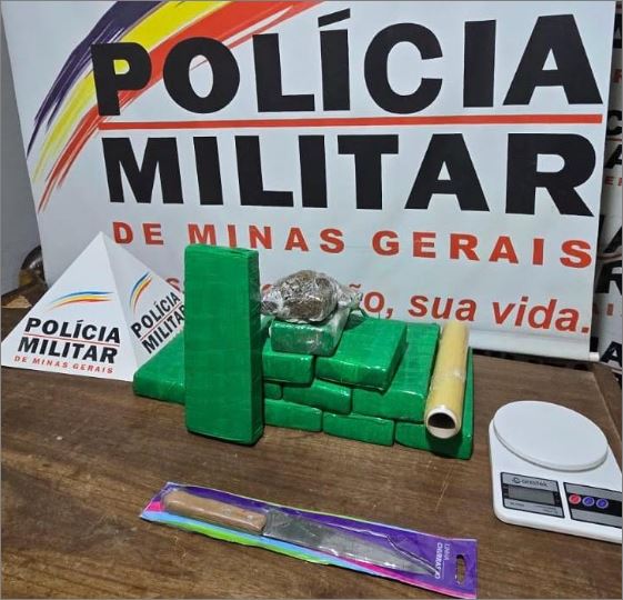 Polícia Militar apreende drogas na zona rural de Arcos