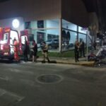 Motociclista fica ferido em colisão com automóvel no Centro de Formiga