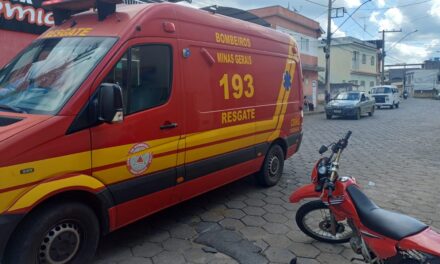Motociclista fica ferido após cair em quebra-molas no Vila Castro, em Formiga