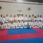 Dojo Kelcio sedia seminário de aperfeiçoamento de karatê com Shihan João Carlos  Godoi, 7º Dan
