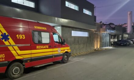 Idoso é socorrido pelos bombeiros com suspeita de AVC em Formiga