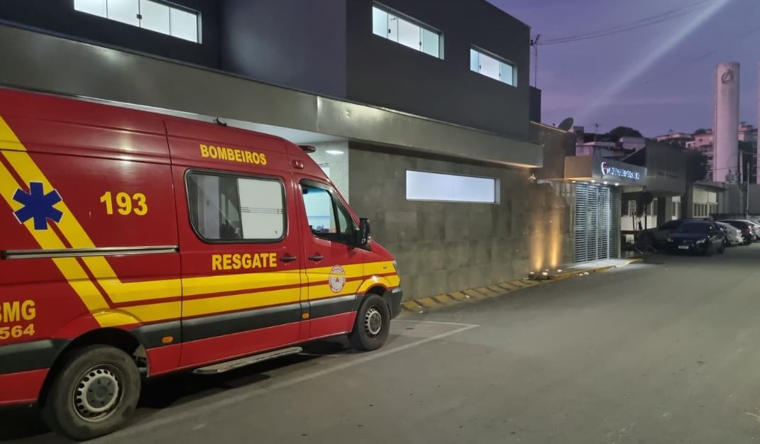 Idoso é socorrido pelos bombeiros com suspeita de AVC em Formiga