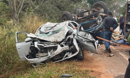Acidente é registrado na MG-050, em Formiga