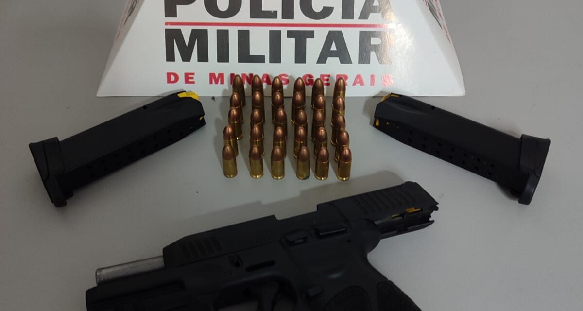Formiga: homem é preso por agredir esposa e manter arma de fogo de forma irregular em casa
