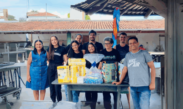 Alunos de Fisioterapia e Enfermagem promoveram ação de saúde no Asilo São Francisco de Assis