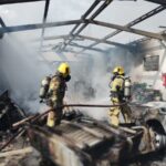 Explosão em edificação industrial mobiliza bombeiros, em Santo Antônio do Monte