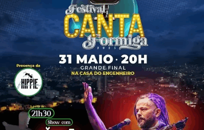 Final do “Festival Canta Formiga 2025” acontecerá neste sábado (31)