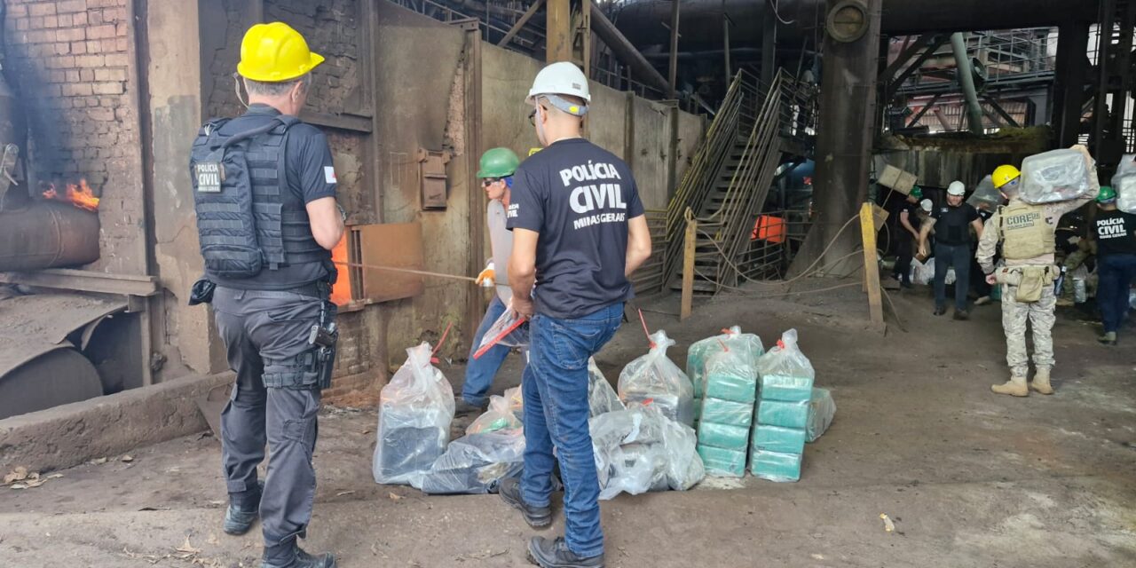 Polícia Civil incinera quase duas tonelada de drogas em Divinópolis