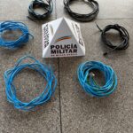 Homem é preso após furtar fios elétricos de obra em Carmo do Cajuru