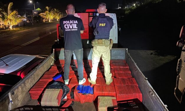 Homem é preso com quase uma tonelada de maconha, em Formiga