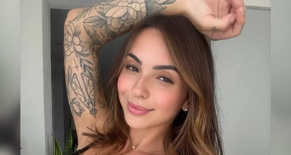 Influenciadora fitness vende próprio suor e quer cobrar ‘taxa para maridos’