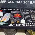 Trio é preso por envolvimento com o tráfico de drogas no bairro São Cristóvão, em Pouso Alegre, MG